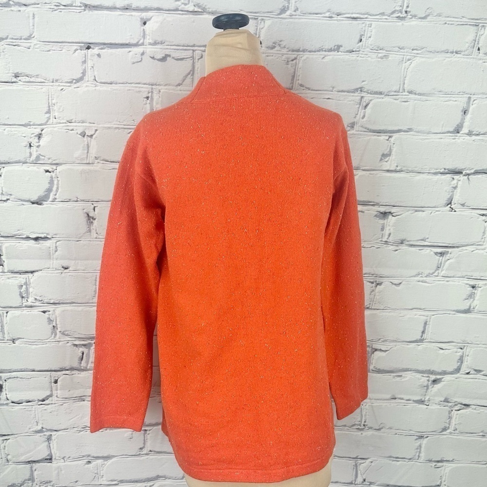 J.Jill Speckle Cardigan XS Women Orange
Angora Rabbit Hair Cotton Blend - Picture 2 of 8